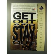 1992 Gore-Tex Outerwear Ad - Get Out and Stay Out