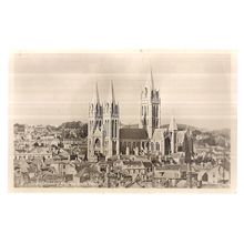 TRURO CATHEDRAL, CORNWALL unused vintage postcard RP by F Grattan. Mullion #