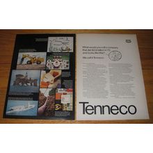 1974 Tenneco Inc. Ad - What would you call a company that did $3.9 billion