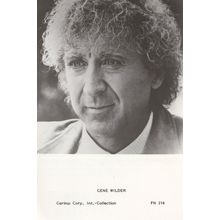 Gene Wilder Film Star Cerimp Int Rare German Publicity Photo Card