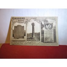 multiview, HINDHEAD, SURREY unused antique postcard by W. Rollason of Hindhead =