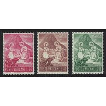Vatican Christmas 3v 1965 MNH SG#464-466 Sc#420-422