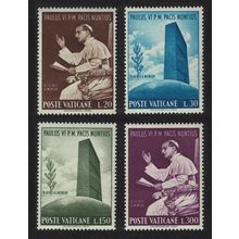 Vatican Pope Paul's Visit to the UN New York 4v 1965 MNH SG#460-463 Sc#416-419