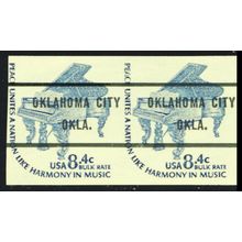 1615Cf, MNH Oklahoma City Okla. Precancel Error Imperf Pair CV $1500 Stuart Katz