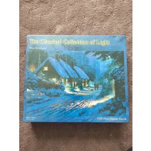 Jigsaw The classical collection of light Blue Moonlight 1000 pieces