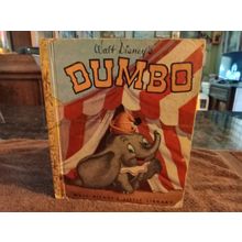 Little Golden Book Walt Disneys Dumbo By Mary Reed PhD VG 4.0 (I) Edition 1947