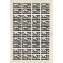 GB QEII 1967-69, SG759-762, SG595K. 5x Complete Castle sheets.