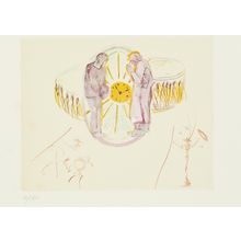 Salvador Dalí - The Cycles of Life 1977 Picture 1 Poster Canvas Movie Film Print