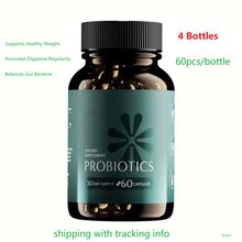 4Box Intestinal Probiotic, Promotes Digestive Regularity, Balances Gut Bacteria