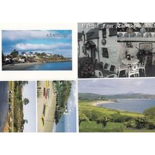 Abersoch Y Gegin Fawr Boats 4x Postcard s