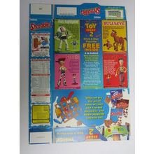 Nestle Shreddies 1997 Cereal Box Toy Story 500g