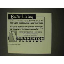 1948 Bradenton Florida Ad - Better Living