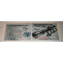 1972 Redfield Scopes Ad - At the End Of These Tracks