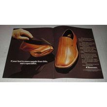 1977 K Shoes Bowmen Shoes Ad - If Foot is Supple
