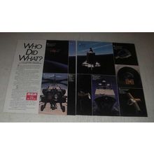 1985 RCA Satellites, Video Equipment, AEGIS Ad - Who Did What?