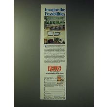 1989 Velux Skylights Ad - Imagine the possibilities