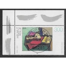 GER 1996 300pf 'ART HELMUT KOLLE' (CORNER MARGIN) FINE USED (EBID54-624)