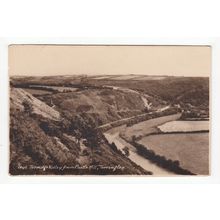 Torridge Valley from Castle Hill Torrington Postcard Devon 2896