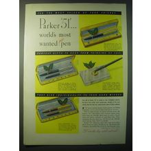 1948 Parker 51 Pens Ad - For the most valued of your friends