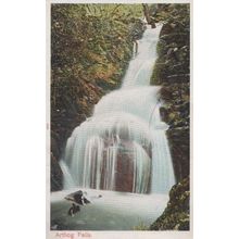 Arthog Falls Wales Old Antique Postcard
