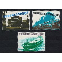 Netherlands Transport 3v 1980 MNH SG#1342-1344 MI#1165-1167 Sc#602-604