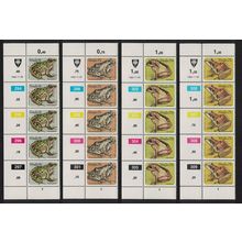 Venda Frogs 4v Strips 1982 MNH SG#67-70