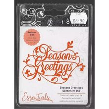 Tonic Studios. Seasons Greetings Sentiment Die Set. Die Cutting Cardmaking Craft
