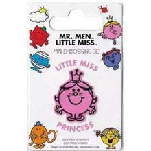 Little Miss Princess Embossing Die. Die Cutting Cardmaking Scrapbooking Crafts