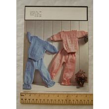 Leaflet no. 708 sweater & leggings in DK or 4 ply, 16-22 inch, 41-56 cm