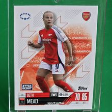 Match Attax 24-25 Arsenal - Beth Mead - UWCL Cards #173
