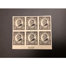 ICOLLECTZONE US 611 plate block VF NH