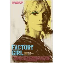 Factory Girl (2006)_2 Movie Film Poster Canvas iconic design