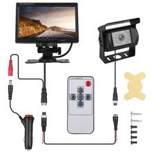 Pack of 2] 7In Screen Backup Camera System Vehicle Rear View Monitor Kit IP6...
