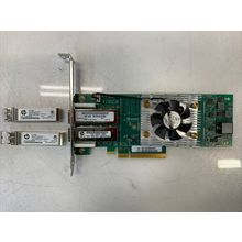 HP QLogic QLE2662 Dual Port 16Gb SFP+ Fibre HBA adapter QW972-63001 w/16GB SFPs