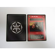 Star Wars 1997 Cloud City Decipher CCG B/B Card Ability,Ability,Abilty DS