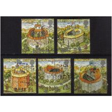 1995 GB SHAKESPEARE GLOBE THEATRE SET F/U SG 1882-1886