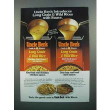 1986 Uncle Ben's Long Grain & Wild Rices Ad