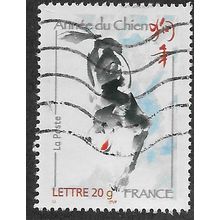FRA 2006 (53c) 'CHINESE NEW YEAR - DOG' FINE USED (EBID56-137)