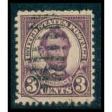 Used 635 3c Abraham Lincoln Just Clears M09988