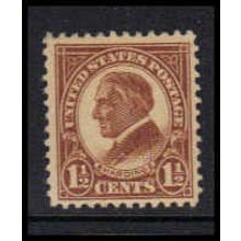 553 1 1/2c Warren Harding Fine MLH K2166