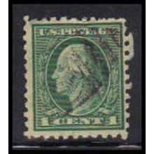 Used 543 1c George Washington Barely Clears K3495