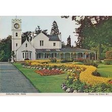 Darlington Park Manor Mansion Durham Rare Womens Institute Photo Postcard