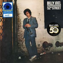 Billy Joel 52nd Street Walmart Exclusive Blue Swirl Vinyl LP Album