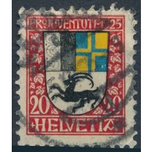 Pro Juventute: 20c - Switzerland 1925 - FH - MiNr 216