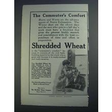 1913 Shredded Wheat Ad - The Commuters Comfort