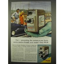 1957 Kodak Medallion 8 Camera Ad - Easiest-to-Use