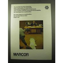 1969 Marcor Corporation Ad - Responsible Management