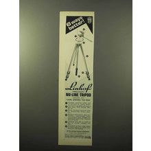 1970 Linhof Nu-Line Tripod Ad - 6 Ways Better