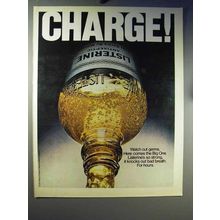 1970 Listerine Antiseptic Ad - Charge!