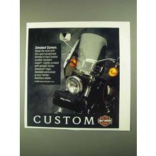 1991 Harley-Davidson Sport Windshield Ad, Smoked Screen